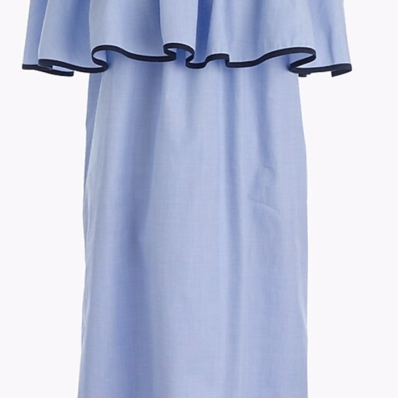 J.Crew Off the Shoulder Shift Dress - Picture 2 of 4